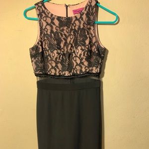 Black semi-formal dress